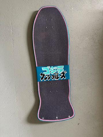 santa cruz godzilla kaiju roskopp deck met rails tailbone beschikbaar voor biedingen