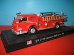 1:64 Brandweer-wagen American La-France 700  1950, Ophalen of Verzenden, Zo goed als nieuw, Bus of Vrachtwagen