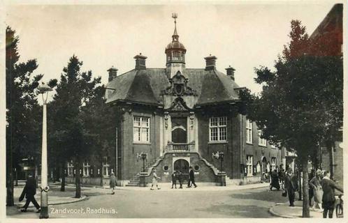 (380-270-021) Zandvoort Raadhuis, Verzamelen, Ansichtkaarten | Nederland, Noord-Holland, Verzenden