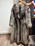 Lange Zilvervos Bontjas - Maat XL, Kleding | Dames, Ophalen of Verzenden, Zo goed als nieuw, Maat 46/48 (XL) of groter, Grijs