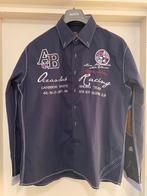 ARYA BOY NAVY OVERHEMD 2XL, Kleding | Heren, Ophalen of Verzenden, Zo goed als nieuw, Blauw, Halswijdte 43/44 (XL)