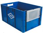 Blauwe OEG Kunststof Stapelbak met Etiket Houder, Ophalen of Verzenden, Minder dan 35 cm