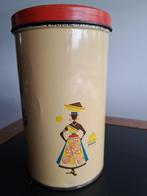 Vintage blikken koffiebus, Ophalen, Gebruikt, Koffie
