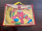Sesamstraat Elmo stoffen boek vol met geluiden enz, Ophalen of Verzenden, Zo goed als nieuw, Overige typen, Met geluid