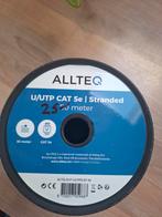 Allteq U/UTP CAT 5e Kabel - 25 Meter, Ophalen of Verzenden, Nieuw