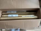 3 Rollen Goud Metallic Behang + Lijm - Nieuw!, Huis en Inrichting, Stoffering | Behang, Ophalen, 10 tot 25 m², Geel