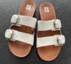 Fitflop slipper / slides maat 38 wit, Kleding | Dames, Schoenen, Slippers, Verzenden, Wit, Zo goed als nieuw