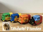 Duplo messing 9 tands tandwiel voor elektrische trein, Ophalen of Verzenden, Nieuw, Duplo