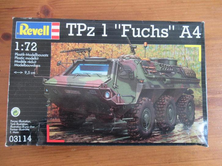 TPz 1 Fuchs A4 (Revell 1/72), Hobby en Vrije tijd, Modelbouw | Auto's en Voertuigen, Nieuw, Overige typen, 1:50 of kleiner, Revell