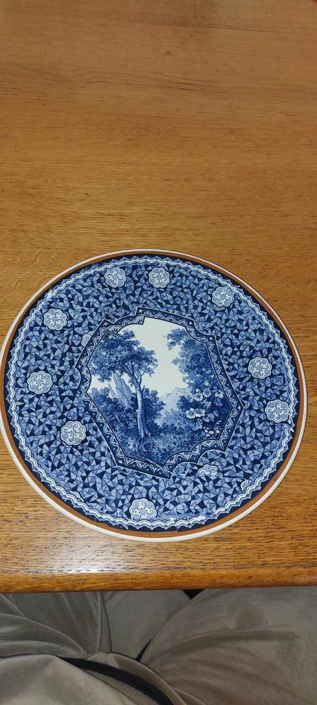 Delfts Blauw Decoratieve Bord Villeroy & Boch, Antiek en Kunst, Antiek | Wandborden en Tegels, Ophalen