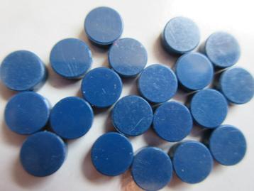 nr. 8506, 20 Ronde tegeltjes 1x1. Verzenden mogelijk. beschikbaar voor biedingen