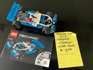 Lego Technik politie achtervolging 42091 compleet beschikbaar voor biedingen