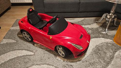 Kinderauto Ferrari Zonder acu, Kinderen en Baby's, Speelgoed | Buiten | Accuvoertuigen, Zo goed als nieuw, Ophalen