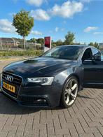 Volle Audi A5 1.8 Tfsi 125KW Sportback M-tr 2015  NAP Blauw, Auto's, Audi, Bluetooth, Zwart, 4 cilinders, Alcantara