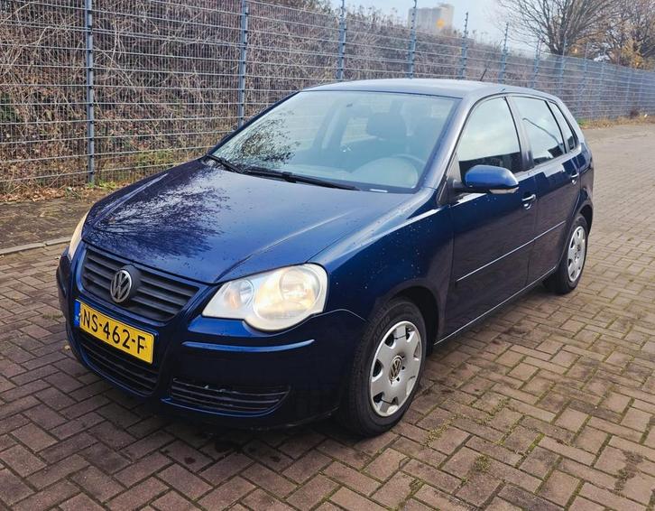 Volkswagen Polo 1.2 2006 Blauw, Auto's, Volkswagen, Bedrijf, Te koop, Polo, ABS, Airbags, Airconditioning, Alarm, Bochtverlichting