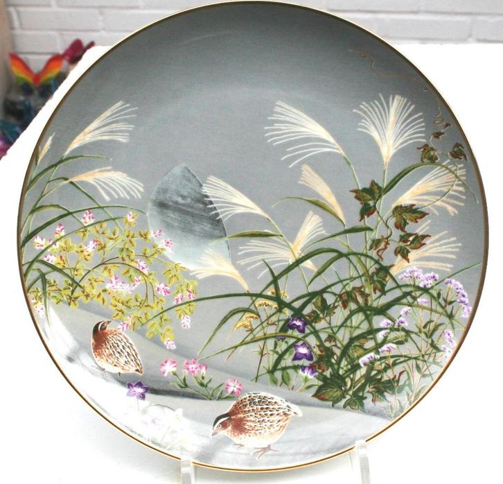 Birds and flowers of the orient by Franklin Mint, Antiek en Kunst, Antiek | Porselein, Ophalen of Verzenden
