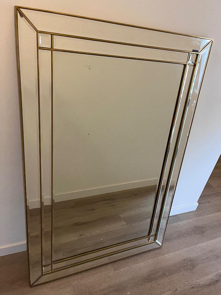 Spiegel groot Deknudt, Ophalen, 100 tot 150 cm, Zo goed als nieuw, 75 tot 100 cm