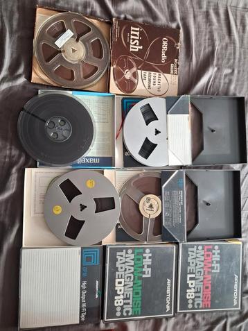 Vintage Bandrecorder tapes Collectie uit nalatenschap beschikbaar voor biedingen