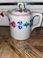 Boerenbont Theepot/Koffiepot met Deksel, Huis en Inrichting, Keuken | Servies, Gebruikt, Overige typen, Ophalen of Verzenden, Aardewerk