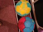 2 handbal ballen maat 2 ., Ophalen of Verzenden, Gebruikt, Bal