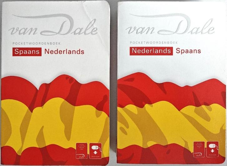 Van Dale:  Woordenboeken Spaans - Nederlands, Ned - Spaans., Boeken, Woordenboeken, Zo goed als nieuw, Spaans, Van Dale, Ophalen of Verzenden