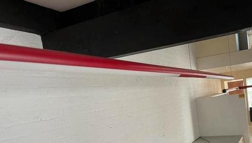 Rode design lamp, modern ontwerp, Huis en Inrichting, Lampen | Hanglampen, 75 cm of meer, Ophalen