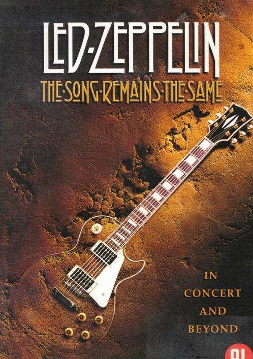 Led Zeppelin - The Song Remains the Same, Cd's en Dvd's, Dvd's | Muziek en Concerten, Zo goed als nieuw, Muziek en Concerten, Alle leeftijden