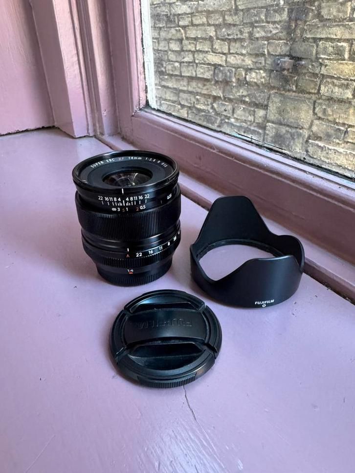 Fujifilm Fujinon XF14mmF2.8 R Lens Fuji 14mm 14 mm F2.8, Audio, Tv en Foto, Fotografie | Lenzen en Objectieven, Zo goed als nieuw