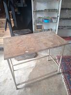 metalen werktafel, Ophalen