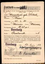 Duitse Rijk - Erzatzkarte - 1941 - Stempels, Postzegels en Munten, Brieven en Enveloppen | Buitenland, Overige typen, Ophalen of Verzenden