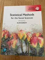 Statistical Methods for social studies, Boeken, Studieboeken en Cursussen, Ophalen of Verzenden, Zo goed als nieuw