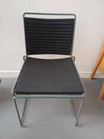 Cappellini stoelen, stalen frame zwart stof. Ophalen Zeist., Huis en Inrichting, Ophalen, Zwart, Zo goed als nieuw, Modern