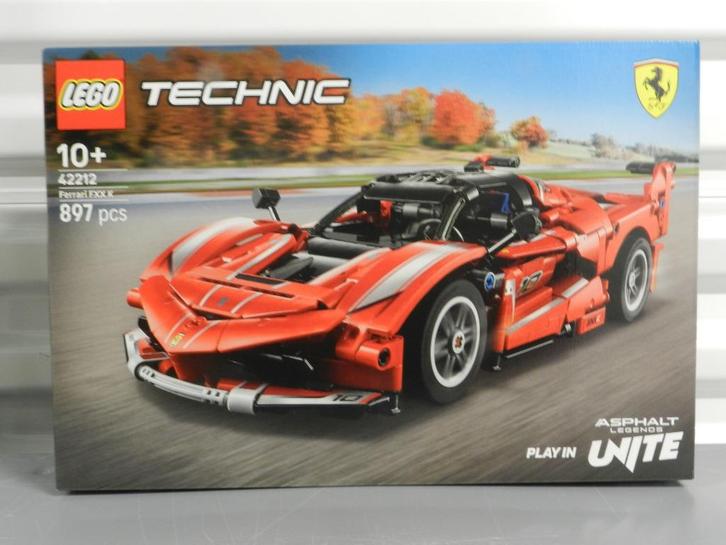 LEGO TECHNIC Ferrari FXX K (42212), Kinderen en Baby's, Speelgoed | Duplo en Lego, Nieuw, Lego, Complete set, Ophalen of Verzenden