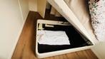 Kvitsöy IKEA bed with storage, Huis en Inrichting, Slaapkamer | Bedden, Ophalen, Wit, Tweepersoons, 140 cm