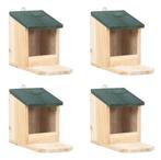 4x Eekhoornhuisje eekhoornvoederhuisje GRATIS VERZONDEN!, Minder dan 60 cm, Verzenden, Hok, Eekhoorn