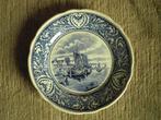 Mooi Delfts Blauw Wandbord, Ophalen of Verzenden