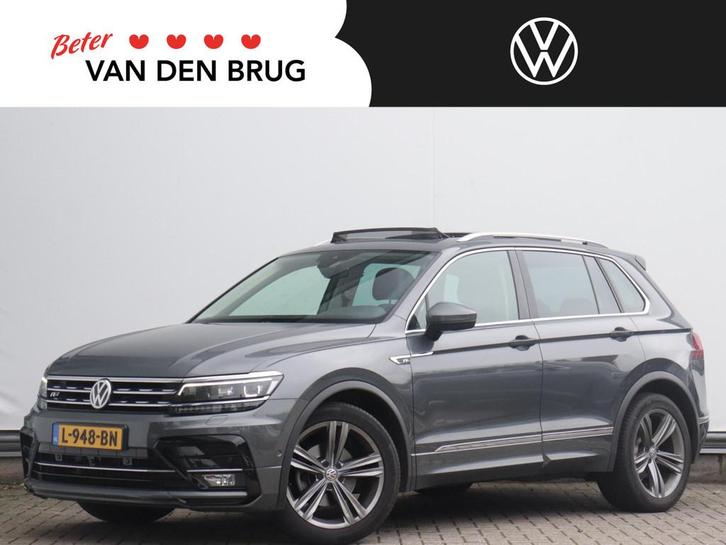 Volkswagen Tiguan 1.5 TSI ACT Highline Business R | Leder |, Auto's, Volkswagen, Bedrijf, Te koop, Tiguan, 360° camera, ABS, Adaptieve lichten