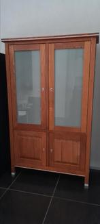 Buffetkast essenhout, Ophalen, 100 tot 150 cm, Glas, 150 tot 200 cm