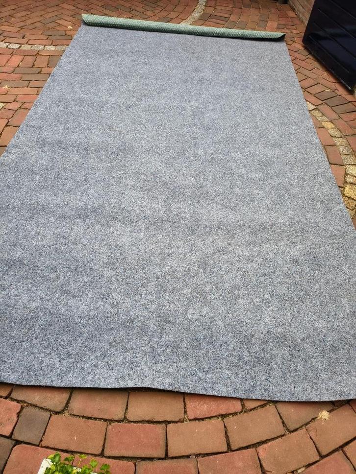 Te koop Gras tapijt kunstgras premium grijs, Tuin en Terras, Gras en Kunstgras, Zo goed als nieuw, Kunstgras, Minder dan 10 m²