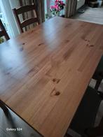 Houten Eettafel met stoelen - JOKKMOKK IKEA Levering 20€, Ophalen, Gebruikt, 100 tot 150 cm, Scandinavisch