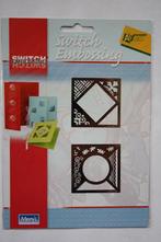 Mery's Switch embossing stencil nr.4077, Hobby en Vrije tijd, Kaarten | Zelf maken, Ophalen of Verzenden, Nieuw, Overige thema's