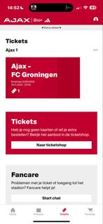 ajax f side groningen, Eén persoon