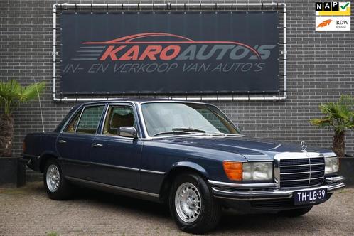 Mercedes-Benz S-klasse 280 SE AUT Oldtimer Leer Lmv topstaat, Auto's, Mercedes-Benz, Bedrijf, Te koop, S-Klasse, Lederen bekleding