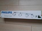 Philips plafondbalk met 4 spots, Ophalen, Nieuw, Metaal