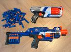 Nerf N-strike Elite Strongarm & Stockade - 2 Blasters!, Ophalen, Gebruikt