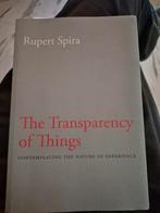 The Transparency of Things - Rupert Spira, Achtergrond en Informatie, Spiritualiteit algemeen, Ophalen of Verzenden, Zo goed als nieuw
