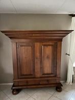 Eiken rankenkast met 2 deuren en 2 laden, Ophalen