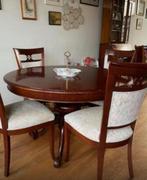 Eethoek biedermeier stijl, Huis en Inrichting, Ophalen, Gebruikt, 4 tot 6 stoelen