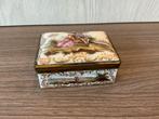 Antieke snuifdoos of pillendoos dresden/ meissen, Ophalen of Verzenden