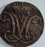 Hessen-Kassel 1 Heller 1802 Zeldzame Willem I, Ophalen of Verzenden